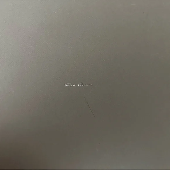 Rick Owens size 38- only worn once! Purchased brand new de Yoox. - Picture 5 of 7